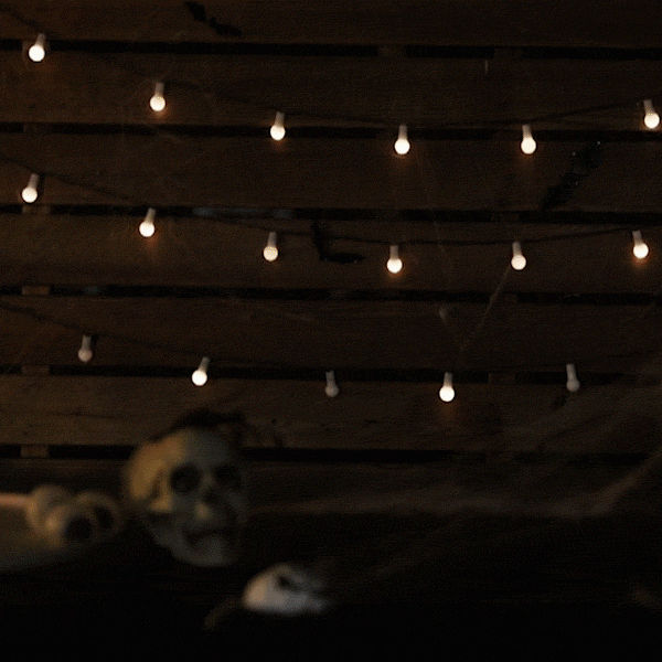 Luzes LED Globo de Halloween em Fio com Energia Solar