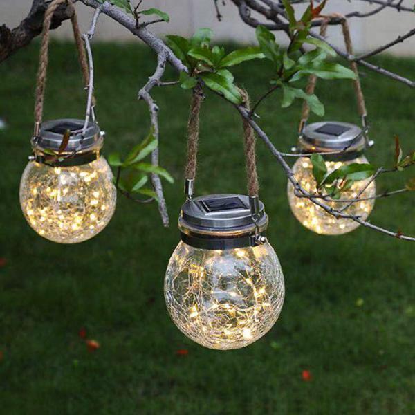 Globo de Luz de Fadas LED à Energia Solar