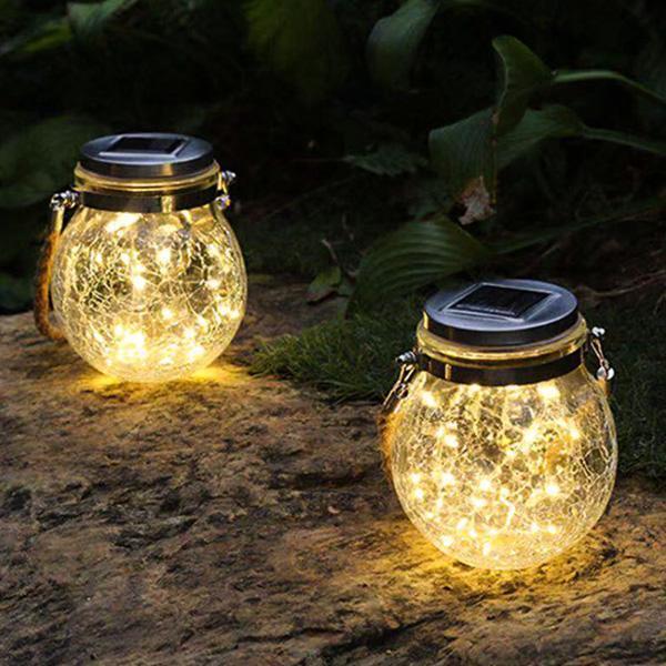 Globo de Luz de Fadas LED à Energia Solar