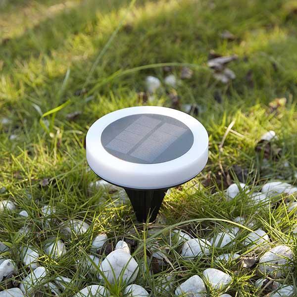 Luz de LED de Chão em Anel à Energia Solar - RingLight