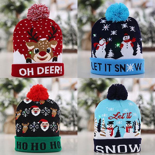 Gorro Feito de LED de Natal - Festive Hat