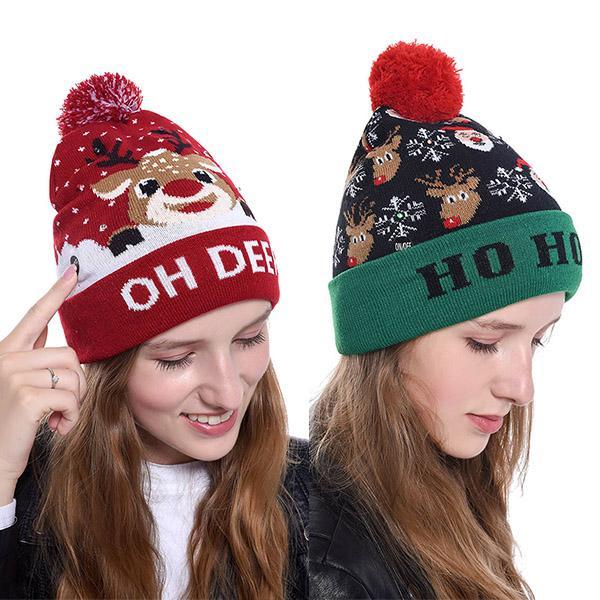 Gorro Feito de LED de Natal - Festive Hat