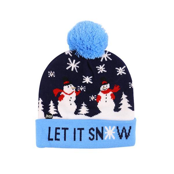 Gorro Feito de LED de Natal - Festive Hat