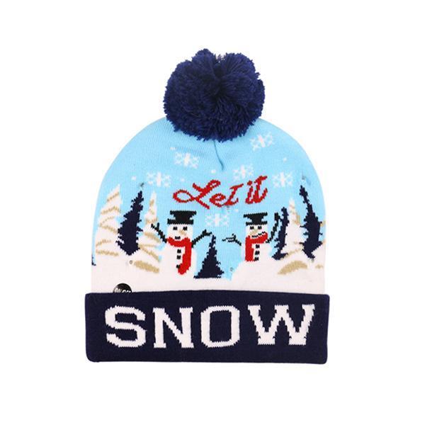 Gorro Feito de LED de Natal - Festive Hat