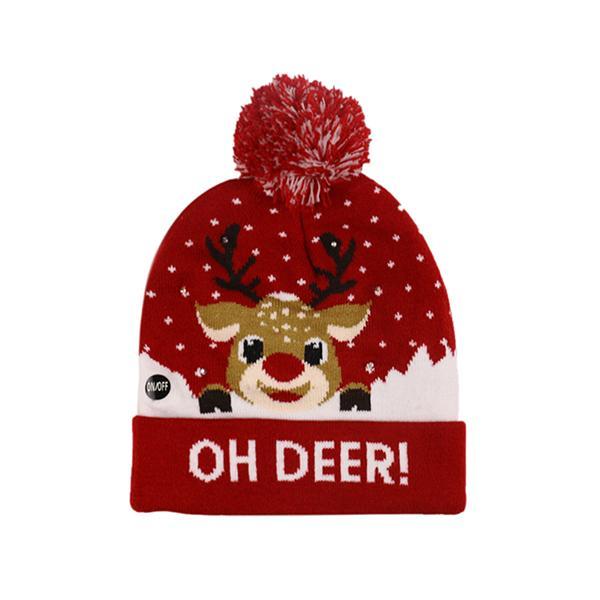 Gorro Feito de LED de Natal - Festive Hat
