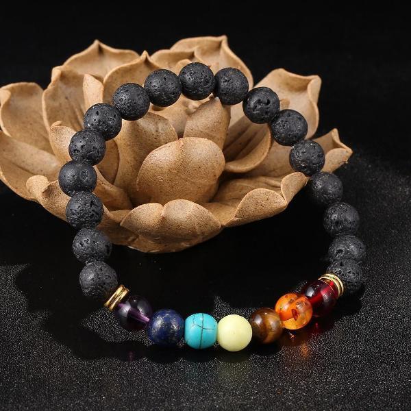 Pulseira de Miçangas Vulcânicas - VulcanStyle