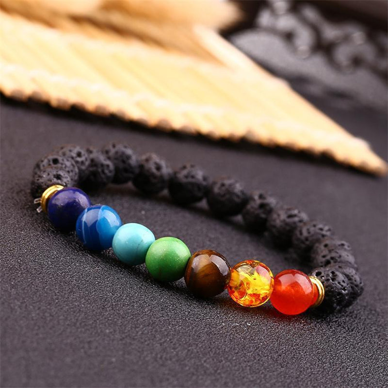 Pulseira de Miçangas Vulcânicas - VulcanStyle