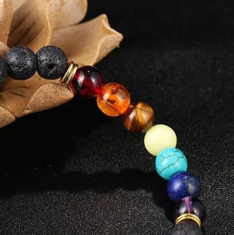Pulseira de Miçangas Vulcânicas - VulcanStyle