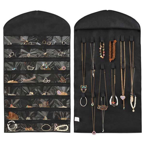 Porta Joias Organizador com Suporte para Cabide Pendurador de Jóias