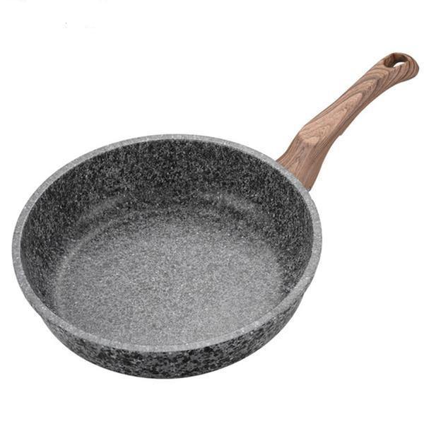 Panela de Granito Antiaderente com Cabo de Madeira WOKKY