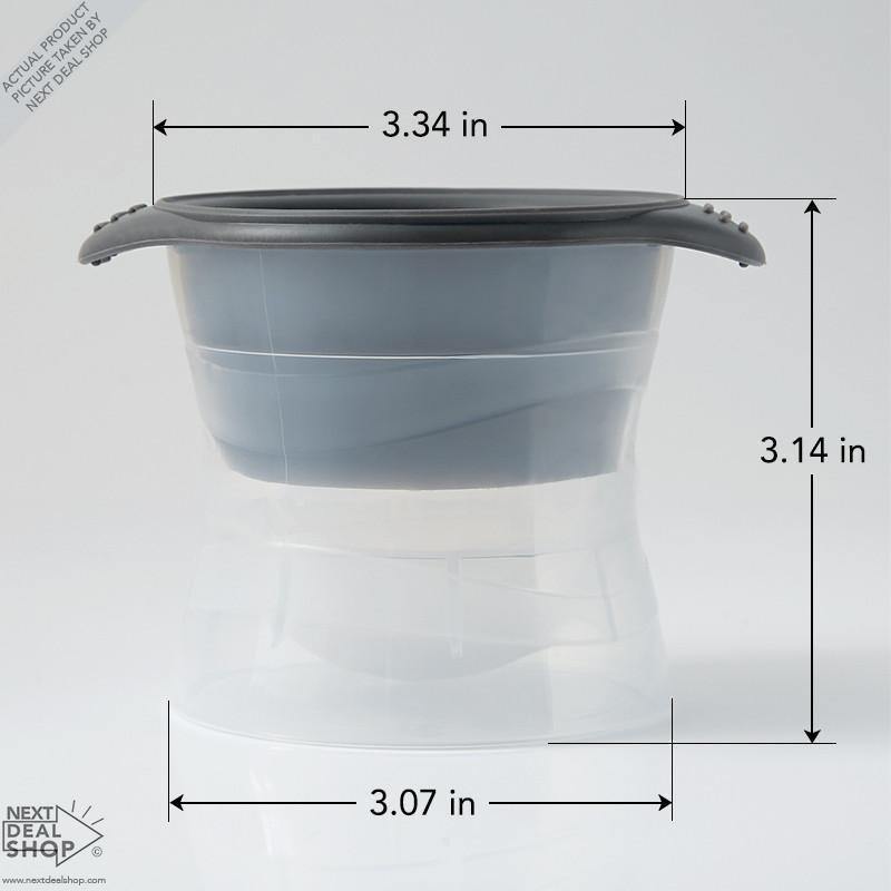 2 Peças de Molde para Esfera de Gelo