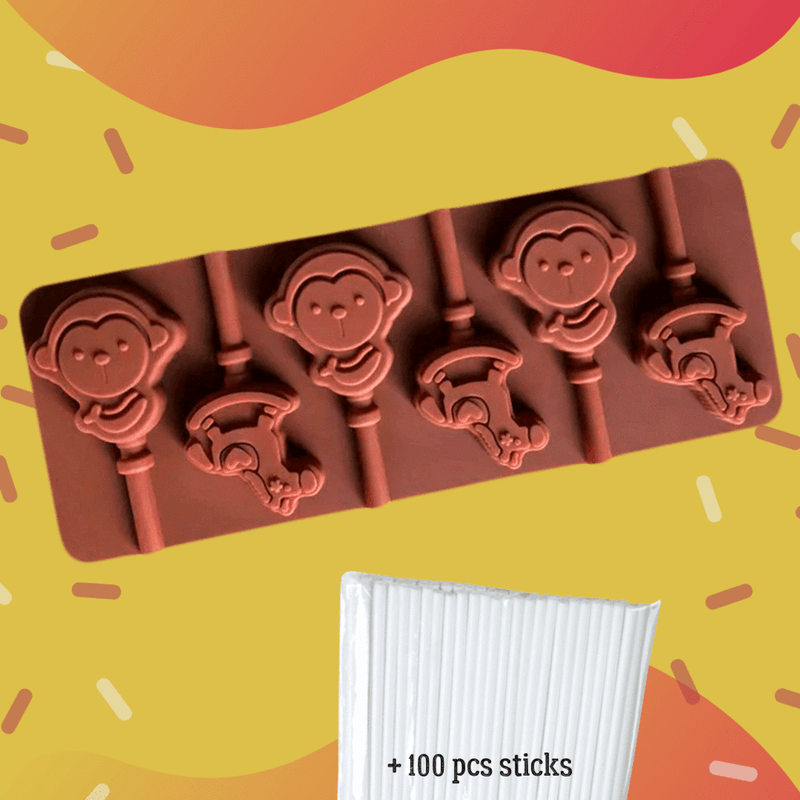 Pop Treat - Kit de Moldes para Pirulito