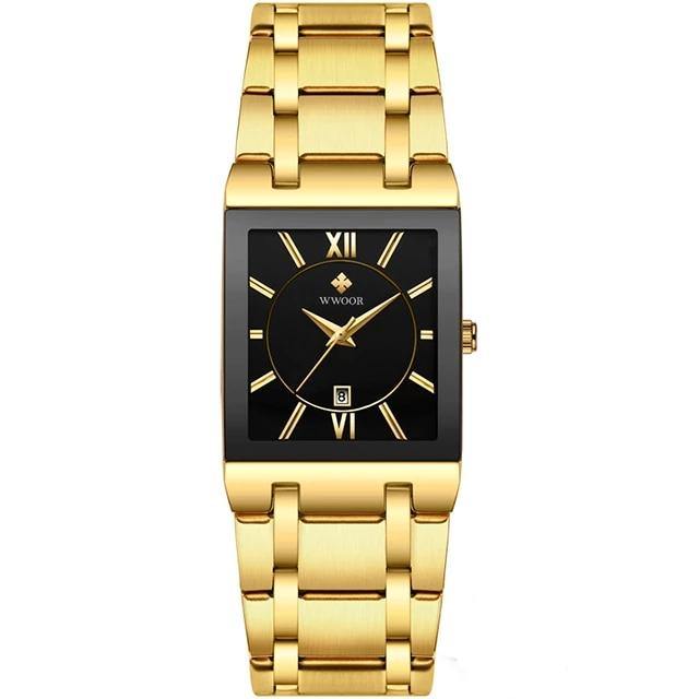 Relógio de Quatzo Exclusivo Linha Premium À Prova D'água Lançamento