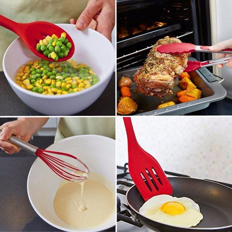 Kit de Utensílios em Silicone