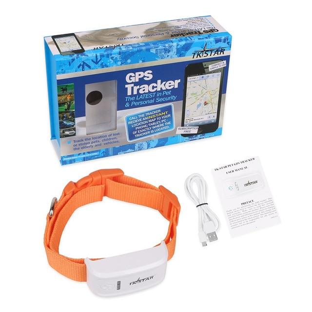 Coleira Rastreadora para Pets em Tempo Real GPS TKSTAR Smart Pet