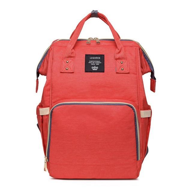 Bolsa Mochila Maternidade Multifunção Impermeável LeQueen - Essential Baby Bag