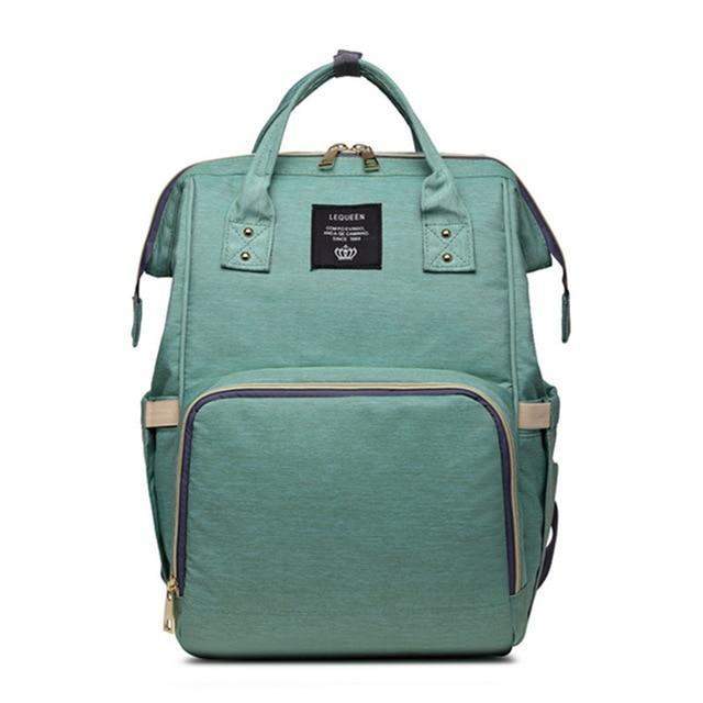 Bolsa Mochila Maternidade Multifunção Impermeável LeQueen - Essential Baby Bag