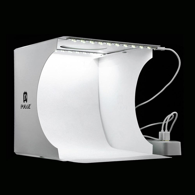 Estúdio Fotográfico Portátil com LED Cabine Photo Studio Box PULUZ