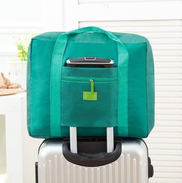 Bolsa de Viagem Dobrável de Alta Capacidade Impermeável Duffel Bag