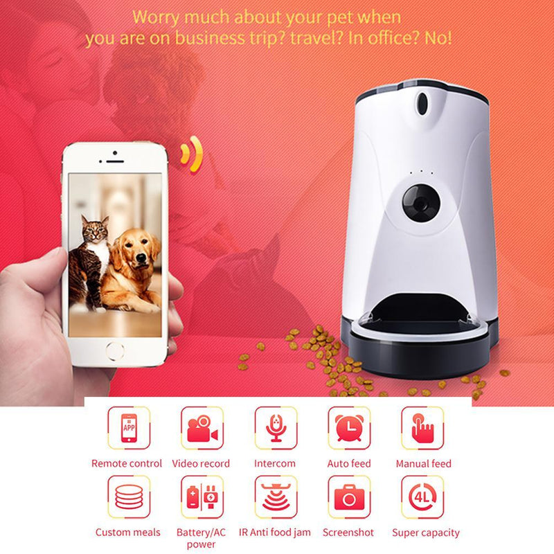 Smart Pet Comedouro Automatico Wifi Petacc