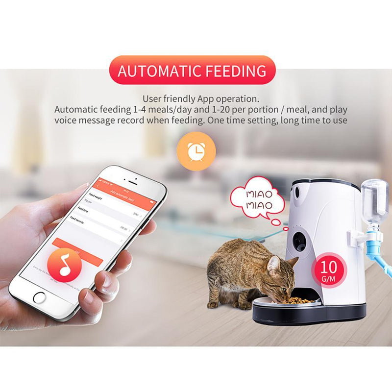 Smart Pet Comedouro Automatico Wifi Petacc