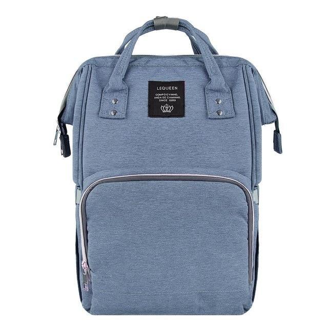 Bolsa Mochila Maternidade Multifunção Impermeável LeQueen - Essential Baby Bag