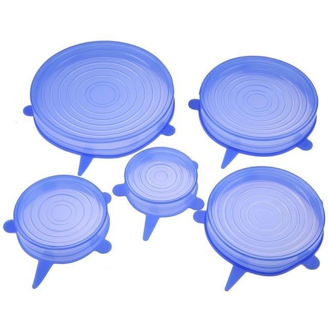 Stretch & Fit - Tampas de Silicone Flexivel (6pcs) - FlexCovers