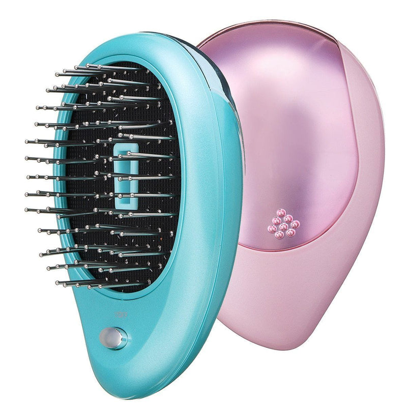 Escova de Cabelo Iônica Elétrica - Alisadora Portátil NoFrizz-H