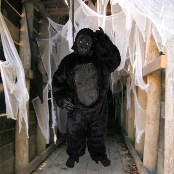 Fantasia de Macaco Gorila de Luxo
