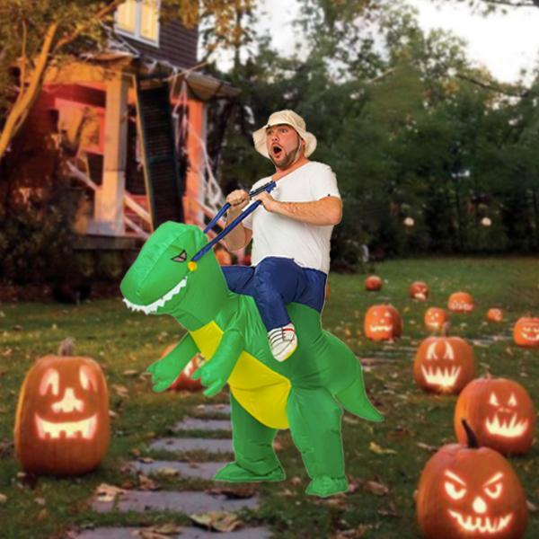 Fantasia Dinossauro Yoshi Inflável