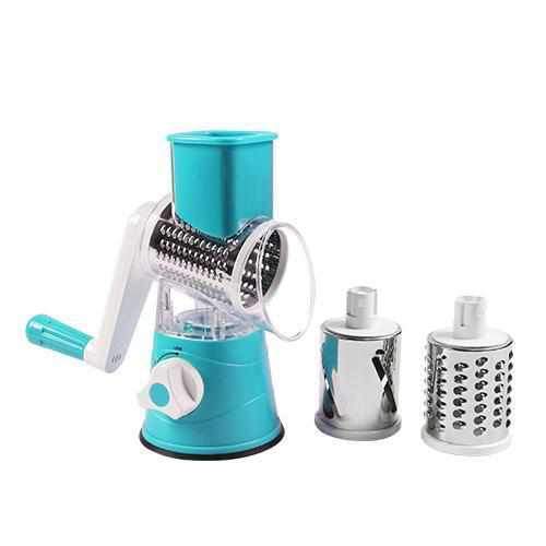Fatiador e Ralador de Frutas e Legumes 3 em 1 Aço Inoxidável MultiCort Inox