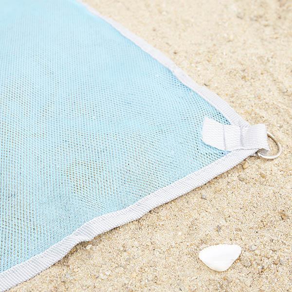 Tapete Esteira para Praia e Camping Vazada em Nylon