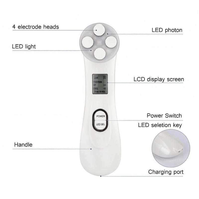 Aparelho Tratamento Facial Fototerapia Led - LuminaCare Pro