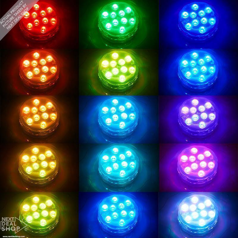 Luz Aquática RGB com Controle Remoto - ColorWave