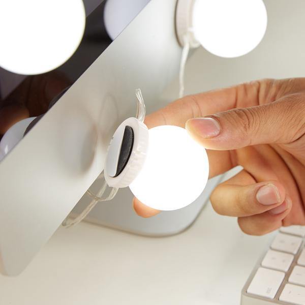 10 Peças de Conjunto de Lâmpadas LED para Espelho